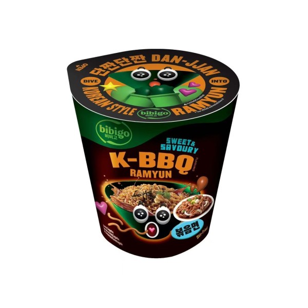 韩式烤肉甜咸味方便面