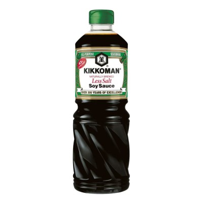 Salsa de Soja Baja En Sal 6/975ml KIKKOMAN