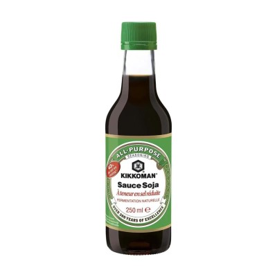 Salsa de soja baja en sal 6/250ml KIKKOMAN