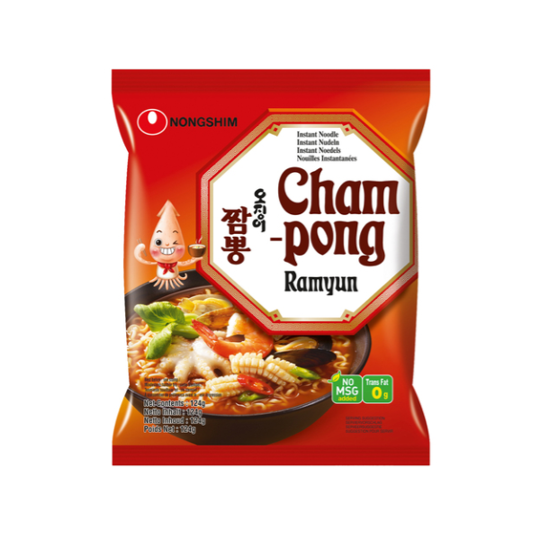 Fideos inst. Champong NONGSHIM 20/124g