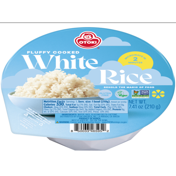 Arroz cocinado OTTOGI 12/210g