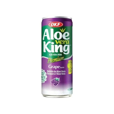 Bebida de Aloe Vera sabor Uva (Lata) 30/240ml OKF