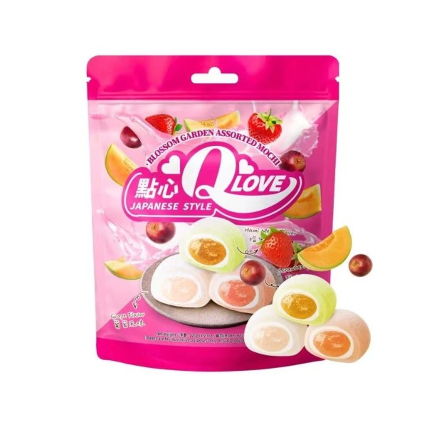Mochi sabor sabor Fruta Variada 24/120g QLOVE