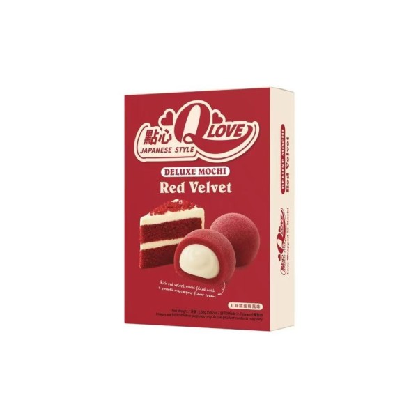 Mochi sabor Red Verlvet (Deluxe) 24/168g QLOVE