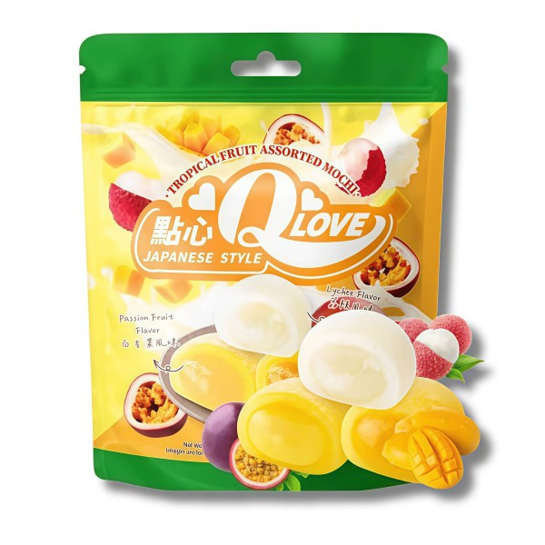 Mochi sabor Fruta Tropical 24/120g QLOVE