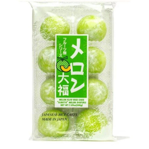 Mochi sabor Melón Daifuku 12/200g KUBOTA
