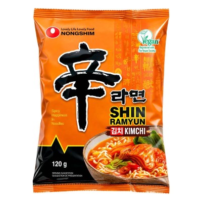 Fideos Inst. sabor Kimchi  20/120g NONGSHIM