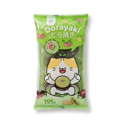 Dorayaki sabor Matcha 24/195g TOKIMEKI