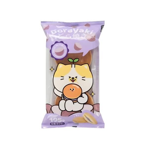 Dorayaki sabor Taro 24/195g TOKIMEKI