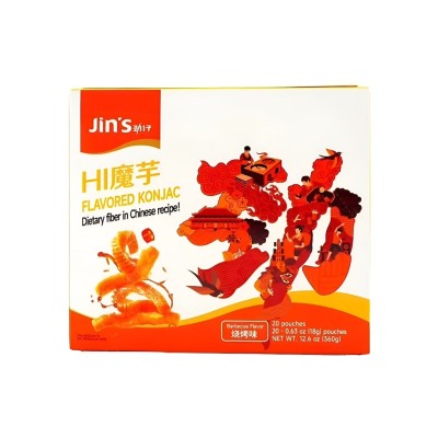 Snack de Konjac sabor Picante 28/180g JINZAI