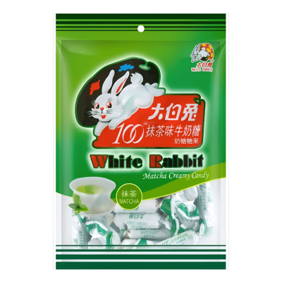 Caramelo cremoso sabor Matcha 24/150g WHITE RABBIT