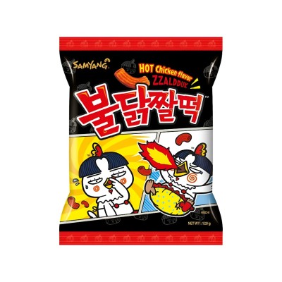 Snack de Buldak Zzalduk sabor Picante 24/120g SAMYANG