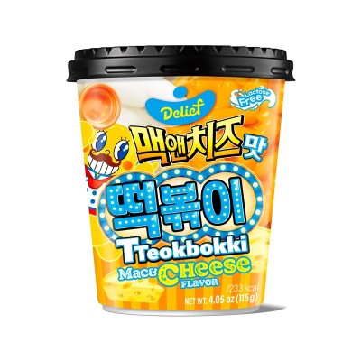 Tteokbokki inst. sabor Macarrón con Queso 30/115g DELIEF