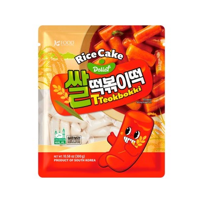 Pastel de arroz Tteokbokki (Halal) 50/300g DELIEF