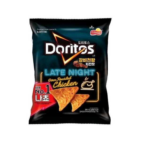 Doritos sabor a Pollo al Horno 12/172g LOTTE