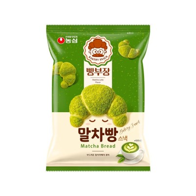 Snack en forma de Croissant sabor Matcha 16/55g NONGSHIM