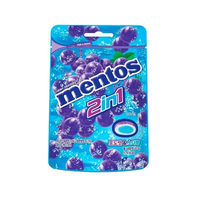 Caramelos sabor Uva y Soda (2in1) 50/145g MENTOS