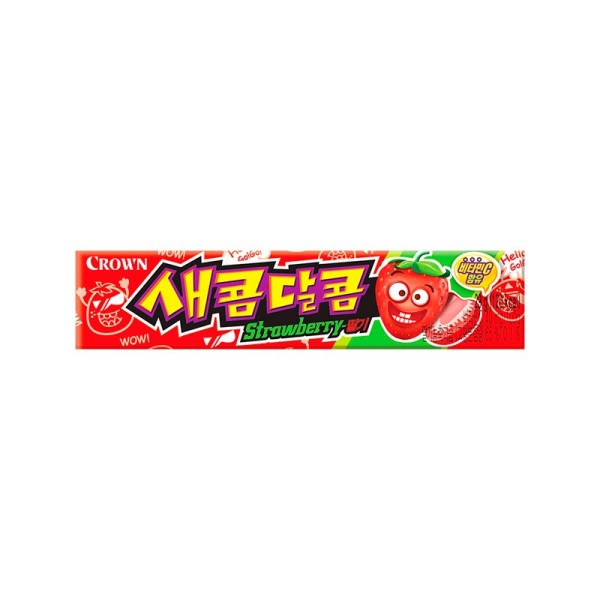 Caramelo masticable sabor Fresa 15/6/29g CROWN