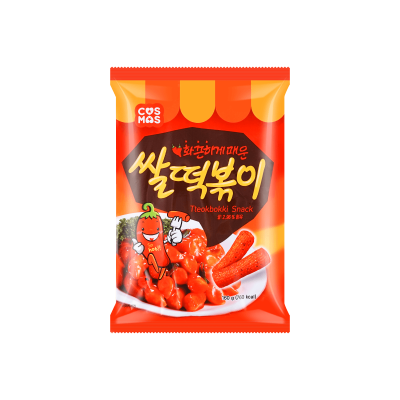 Snack de Tteokbokki sabor Dulce Picante 30/50g COSMOS