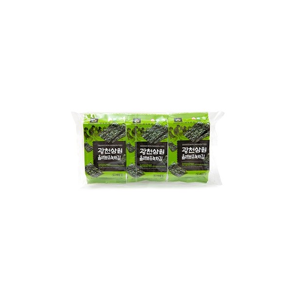 Algas Crujientes sabor Aceite de Oliva (3p) 24/4g SAMWON