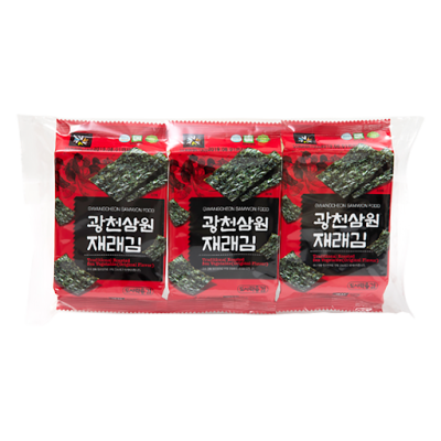 Algas Crujientes sabor Tradicional (3p) 24/4g SAMWON