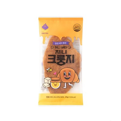 Snack Crujiente sabor Miel y Mantequilla 16/10/20g GINI F&S