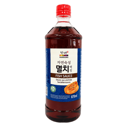 Salsa de Pescado (extracto Anchoa) 12/870ml HANSUNG