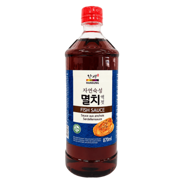 Salsa de Pescado (extracto Anchoa) 12/870ml HANSUNG