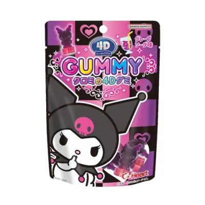 Gominola Kuromi sabor uva 4D 4/8/60g