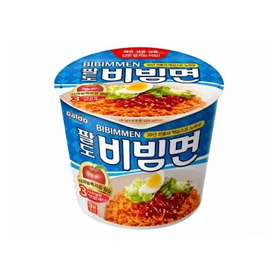 Fideos inst. Bibimen sabor Dulce y Picante Bol 6/115g PALDO