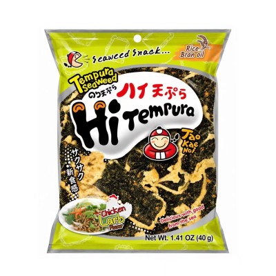 Snack de Algas Temporizadas sabor Pollo 48/40g TAO KAE NOI