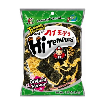 Snack de Algas Temporizadas sabor Original 48/40g TAO KAE NOI
