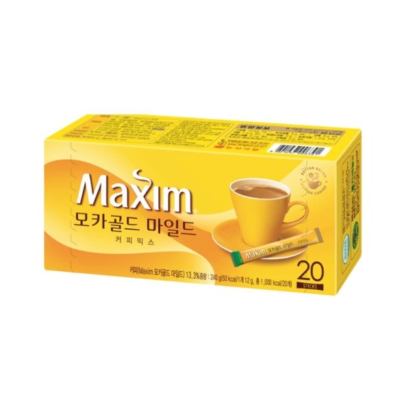 Café Coreano Maxim (Mocha Gold) 24/20/12g DONGSUH