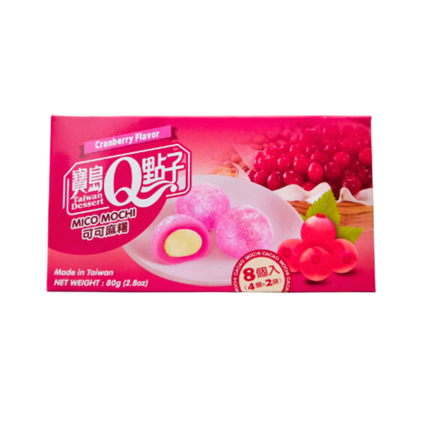 蔓越莓味麻糬 24/80g BAODAO