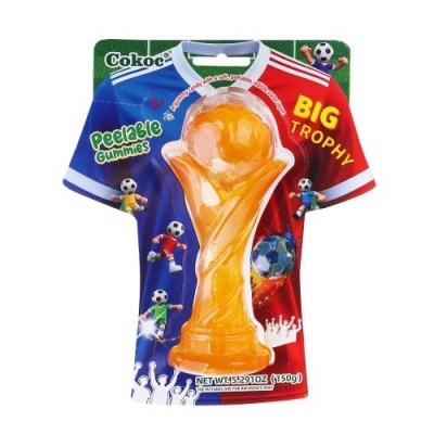 Gomitas en forma de trofeo sabor mango 24/150g COKOC