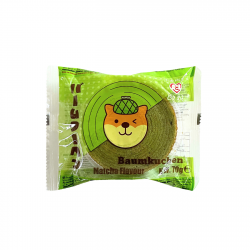 Pastel Baumkuchen sabor a Matcha 24/70g TOKIMEKI