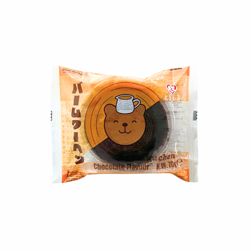 Pastel Baumkuchen sabor a Chocolate  24/70g TOKIMEKI