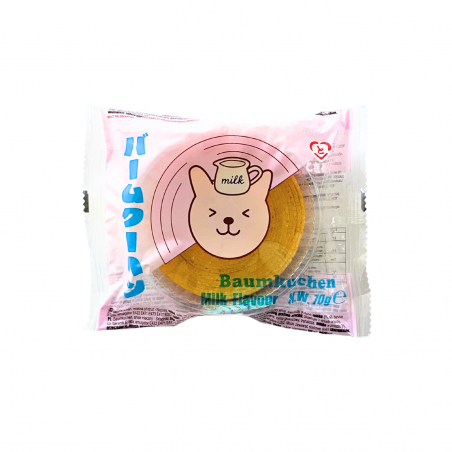 Pastel Baumkuchen sabor Leche 24/70g TOKIMEKI