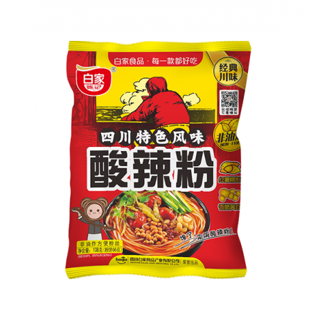 Fideos inst Vermicelli sabor Agripicante 20/105g BAIJIA