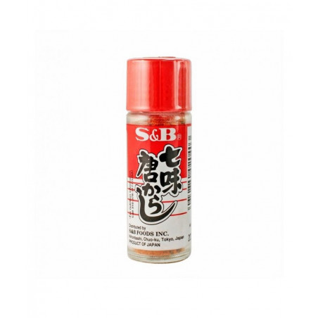 Condimento en polvo Picante Nanami S&B 10/15 g