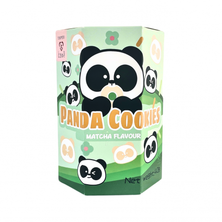 Galletas Panda sabor a Matcha 24/40g TOKIMEKI
