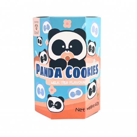 Galletas Panda sabor a Té con Leche 24/40g TOKIMEKI