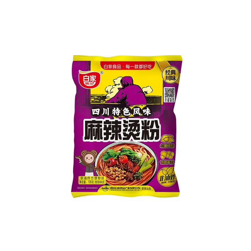 Noodles inst. Vermicelli Picantes 20/105g BAIJIA