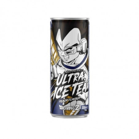 Bebida de té ultra helado sabor Melocotón (Vegeta) 24/330ml - DBZ