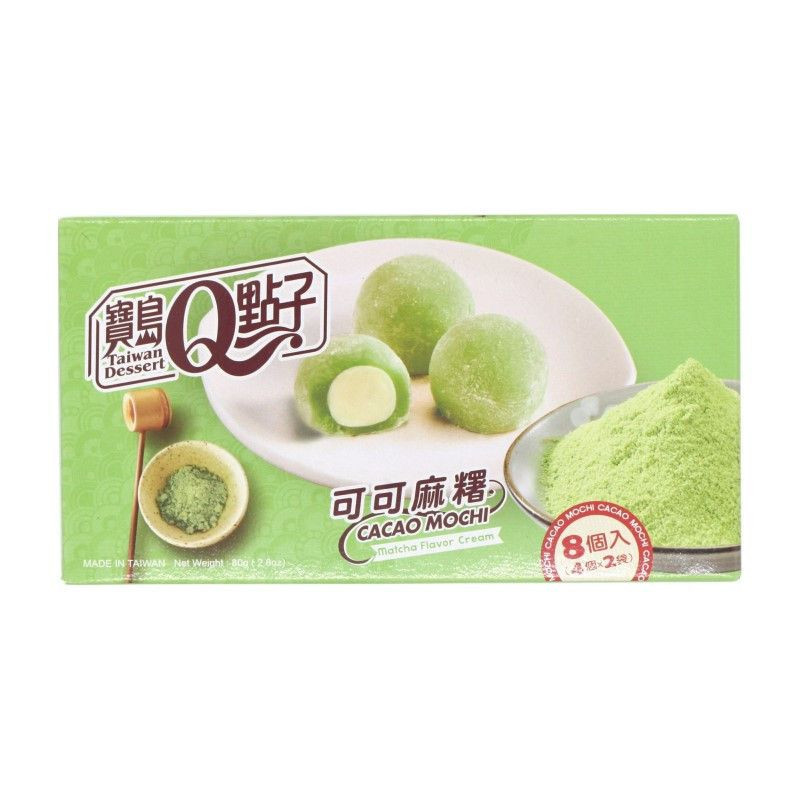 Mini mochis sabor matcha 24/80g BAODAO