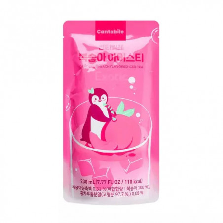 CANTABILE韩国康塔贝尔水蜜桃味饮料 10/5/230ml
